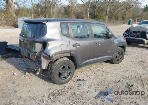 2017 Jeep Renegade Sport Fwd из США, поврежденный, VIN ZACCJAAB1HPF98962